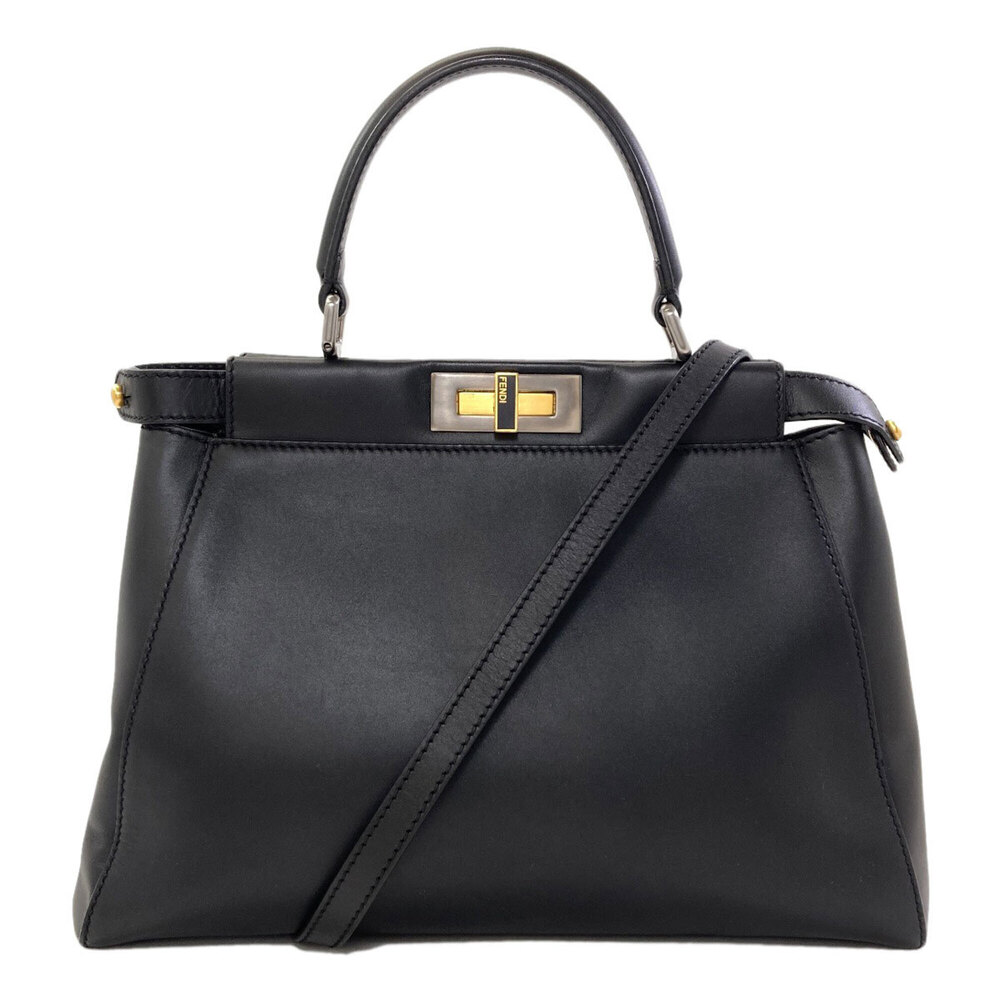Fendi Peekaboo 2-Way Tote Bag, Leather, Women's FENDI